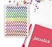 Jazzstick 2000 Colorful Valentines Small Heart Stickers 10 sheets (VST01A15)