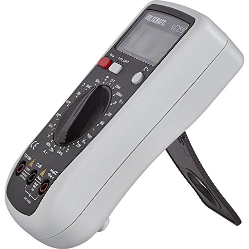 Voltcraft Digital Hand-held Multimeter, Model: VC155, 2000 counts, AC/DC, Reading Category CAT III 600V, 0.5% Basic Accuracy, Manual Range with Hold Function, Torch, Back Light Function