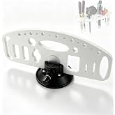 Searoam Sea Sucker Suction Cup Fishing Tool Organizer | Vacuum-Mounted, Multi-Purpose Slots, For Lures, Hooks, Line Cutters, Ideal for Boat, Fishing Trip