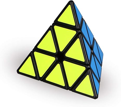 Amazon Co Jp ルービックキューブピラミッドの三次三角プラスチックルービックキューブキューブマジックテープ 3 74x3 74x3 74in 1 ホーム キッチン