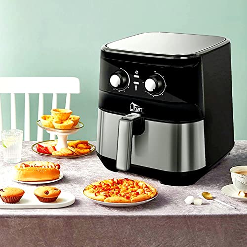 Air Fryer 5.8Qt/5.5L Uten Electric Airfryer with Temperature Control