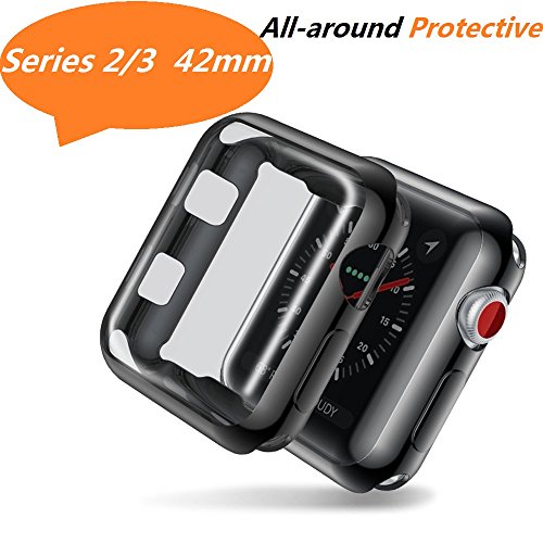 Luka tech apple watch 3 case buit in tpu screen protect…