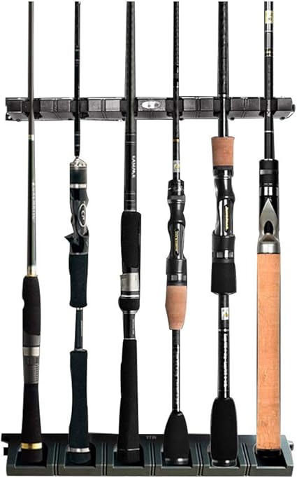 hanging fishing rods
