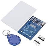 Gowoops RFID Kit - RF IC Card Sensor Module and S50 Blank Card and Key Ring for Arduino Raspberry Pi