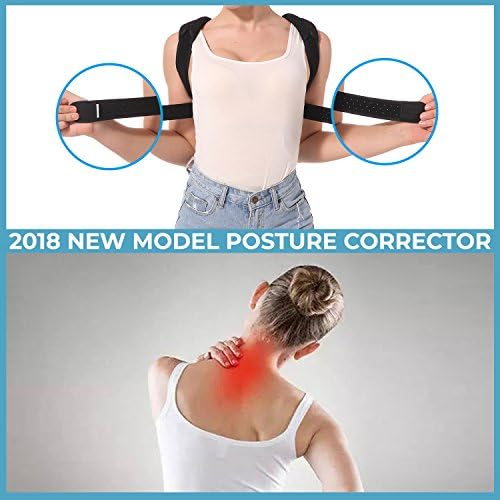 Posture Corrector Brace For Women &amp; Men Adjustable Clavicle Brace With Extended Support Straps