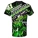 SMI Properties Kurt Busch 2018 Monster Energy Sublimated Prism NASCAR T-Shirt (XLarge)