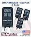 LiftMaster 890MAX Security+ 3-Button Mini Remote Garage Door Opener Control - Include 3-Volt Battery