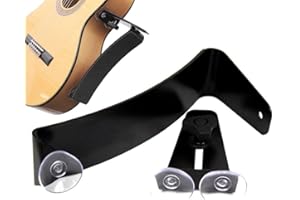 Guitar Support Adjustable Rest Aluminum Guitar Footstool Leg Stand with Suction Cup for Classical Guitar
