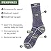 Merino Wool Hiking Socks for Men n Women - 3 Pairs