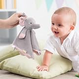 Vicloon Baby Comforter Elephant Toy Blanket 26x26cm Soft Sleep Quilt view 6