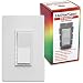 HomeSeer HS-WD200+ Z-Wave Plus Scene-Capable Smart Dimmer Switch w/RGB LED indicators | Built-in Repeater Range Extender | Works with Alexa, Google Home & IFTTT (Hub Required) | Works With SmartThings primary