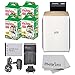 Fujifilm instax Share Smartphone Printer SP-2 (Gold) + Fujifilm Mini Twin Pack (80 Shots) + Travel Charger & Extra Battery + Cleaning Cloth + Filming Bundle - International Version (No Warranty)