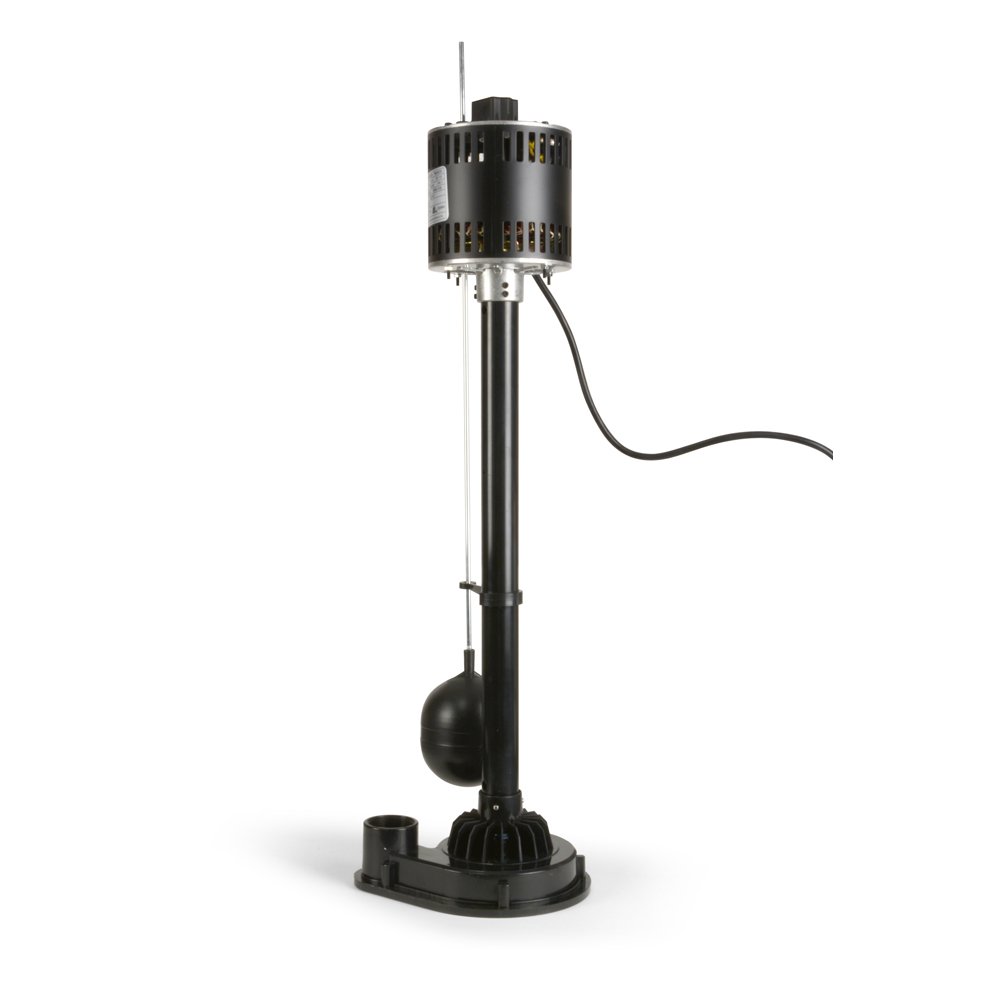 ECOFLO Products EPP33 Pedestal Sump Pump with Vertical Float Switch, 1