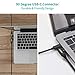 CHOETECH USB C to HDMI Cable(4K@60Hz) 90 Degree USB Type C to HDMI Cable Braided (6ft/1.8M) Thunderbolt 3 Compatible with MacBook Pro/MacBook Air/iPad Pro, Surface Book 2, Samsung Galaxy Note 9/S9