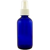 Premium Life Blue Glass Bottle with Sprayer 2 oz - Essential Oil Packaging Supplies