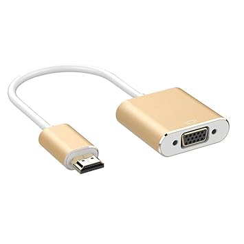 Auguwin - Adaptador HDMI a VGA (macho a hembra) para ordenador ...