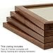 Craig Frames 23247616 8 x 10 Inch Picture Frame, Walnut Brown, Set of 4