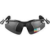 Outdoor Polarized Sunglasses, Fishing Cycling Traveling Flip Cover UV Protection Sunglasses That Can Be Clipped on the Hat Cap for Men Women Fishing Biking Hiking Eyewear Driving Running Climbing
