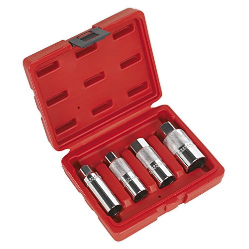 AK6556 Sealey Spark Plug Socket Set 4pc 3/8"Sq Drive [Engine]