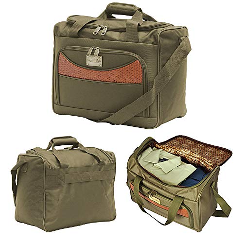 Caribbean Joe Castaway 4Piece Spinner Luggage Set (Olive) Pricepulse