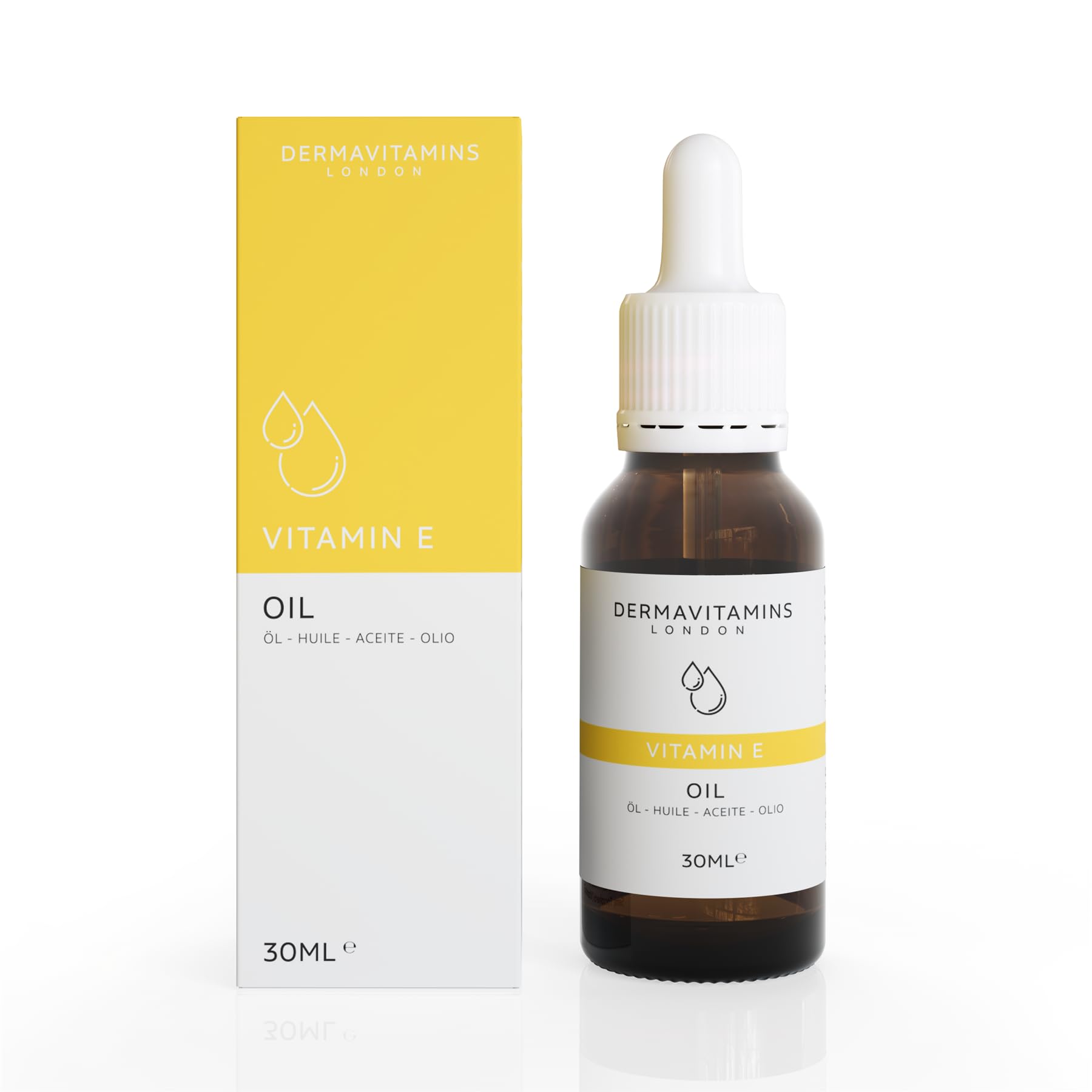 Dermavitamins 100% Natural Vitamin E Oil - 30ml — image 1