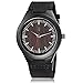CUCOL Wood Watch Black Sandalwood Natural Wooden Watches Genuine Leather Band