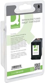 Q-Connect HP 300XL Remanufactured Black Ink Cartridge High Yield Up to 700 Pages view 1