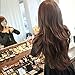 ATOZWIG@Fashion New Sexy Womens Girls Fashion Style Wavy Curly Long Hair Human Full Wigs Colors Black And Brown