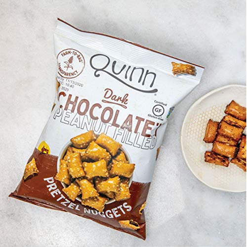 quinn creamy peanut butter filled pretzel nuggets