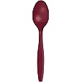 Creative Converting Burgundy Cutlery (Prem) Spoons (12Pks Case)