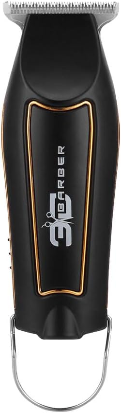 3D Barber T outliner, Edge, Outline, Detailer, Shave, Barber Cordless Detailer,Cordless Hair Trimmer Clipper, Barber Cordless Trimmer (black)