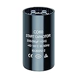 233-280 uf/MFD 110-125 VAC Round Start Capacitor