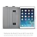 iPad 9.7-inch 2018 2017 Case Cover with Pencil Holder - Smart Folio Best for The 5th Gen and 6th Generation Apple (Black)