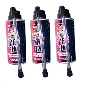 Mean Machine 3 x 200ml Instant Bicycle Bike Puncture Repair Tyre Fix Sealant