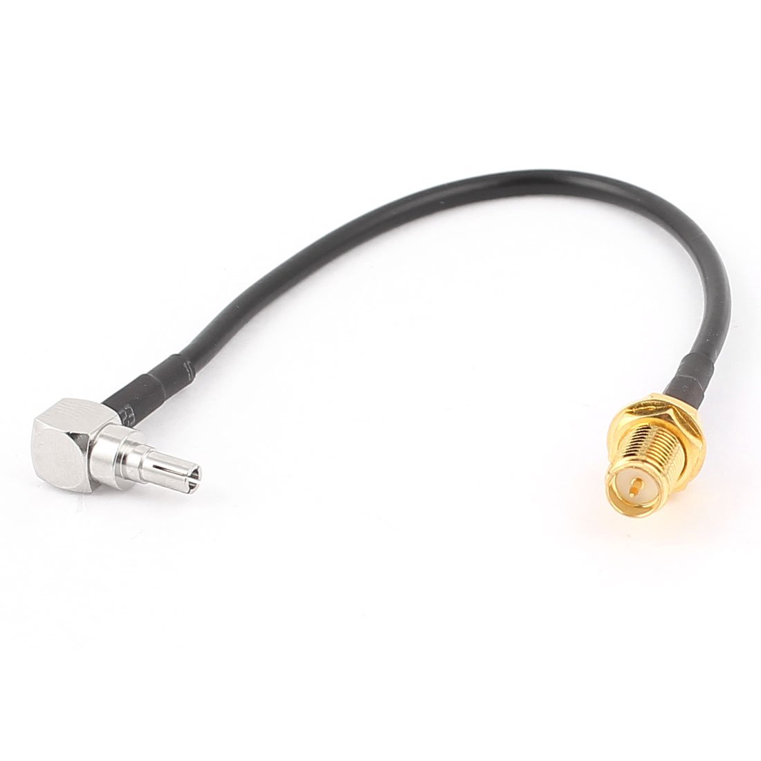 sourcing map CRC9 Male to RP-SMA-KY Female RG174 Coaxial Cable Pigtail 15cm