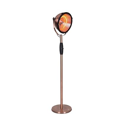 blumfeldt Heatspot Terrassenheizstrahler • Infrarot-Heizstrahler • Heizstrahler • 900/1200/2100 Watt Leistung • IR ComfortHea