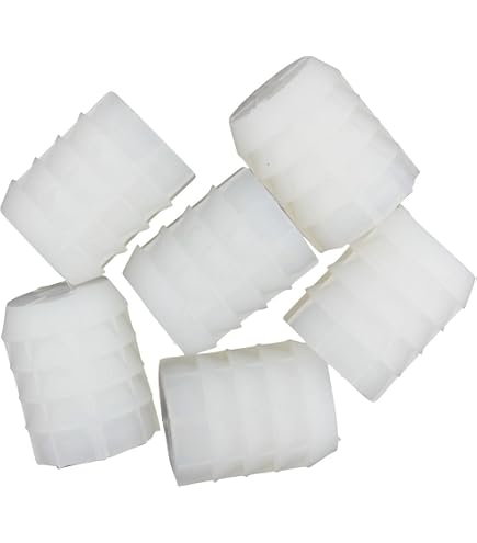 Uxcell 200-Pack Plastic Hinge Dowel Inserts With Thread – M4 Internal Thread, 8.6mm X 9.62mm – For Cabinet Doors, Furniture Repair & DIY
