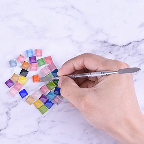 5 Pieces Mosaic Tools Kit Art Craft Supplies Set with Bag