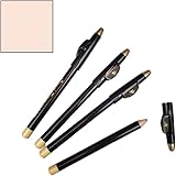 Whitish Beige - Outline Beard Before Trimming - Haircut and Beard Tracer Pencil + Sharpener - 4 Pack - Pencil for…