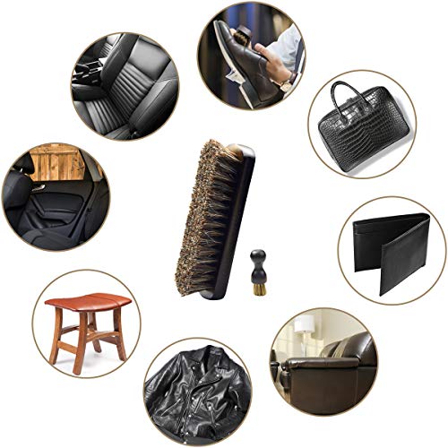 Leather Cleaning and Care Tool Kit, Used with Leather Seat Cleaner and