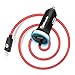 BitTrendx, Dual Fast iPhone 8 Car Charger 4.8A/24W Smart Apple Lightning With LED Indicator for iPhone X 8 Plus 7 Plus 6S Plus SE 6 Plus 5 5S 5c iPad Pro Air Mini 2 3 4 and Extra USB (Black)