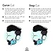 Mr Rugged Beard Shaping Tool - Clear Template Guide for Edging Beards and Goatees - Also Ideal Haircut Template for Sideburns and Hairline - Built-in-Comb