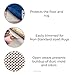 Linenspa Ultra Grip Non Slip Rug Pad - Heavy Duty Area Rug Gripper for Any Floor Surface - 2 x 8 Feet