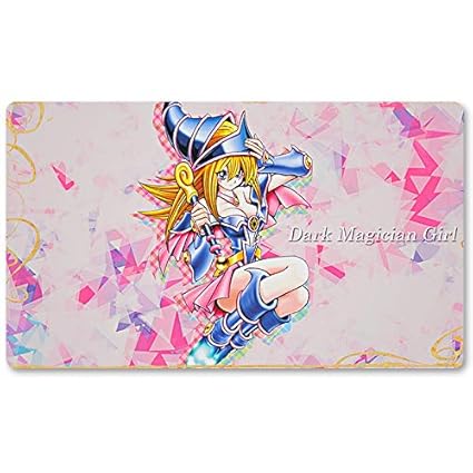 Pink Magic - Brettspiel Yugioh Spielmatte Spiele Tischmatte Größe 60x35cm Mousepad MTG Spielmatte für Yu-Gi-Oh! Pokemon Magic