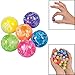Fun Express Neon Marbleized Bouncy Balls - Bulk Set of 48 Small bouncey Balls