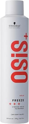 Schwarzkopf Professional OSIS Freeze - Lacca Capelli - Acabado Spazzolable - Fijación Fuerte 300 ml