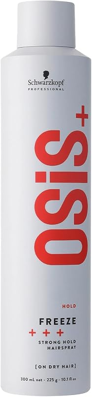 Schwarzkopf Professional OSIS Freeze - Lacca Capelli - Acabado Spazzolable - Fijación Fuerte 300 ml — foto 1 de 7