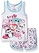 TY Beanie Boo Big Girls' Beanie Boo Sporty Mesh Pajama Short Set, White, 10/12