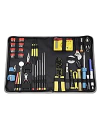 Kit de herramientas para reparar ordenadores y herramientas electrónicas profesionales con multímetro digital