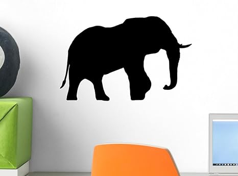 large elephant wall decal